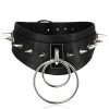 Accessories Restyle | Gothic Choker Double Spiked Choker