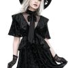 Clothes Restyle | Gothic Schoolgirl Devoured Dress With A Bow