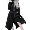 Clothes Restyle | Futuro Siberian Coat Winter Gothic Coat With Oversized Hood