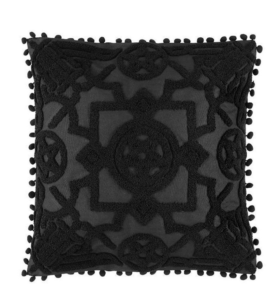 Accessories Restyle | Blair Burnout Cushion Gothic Pillowcase Boudoir Style