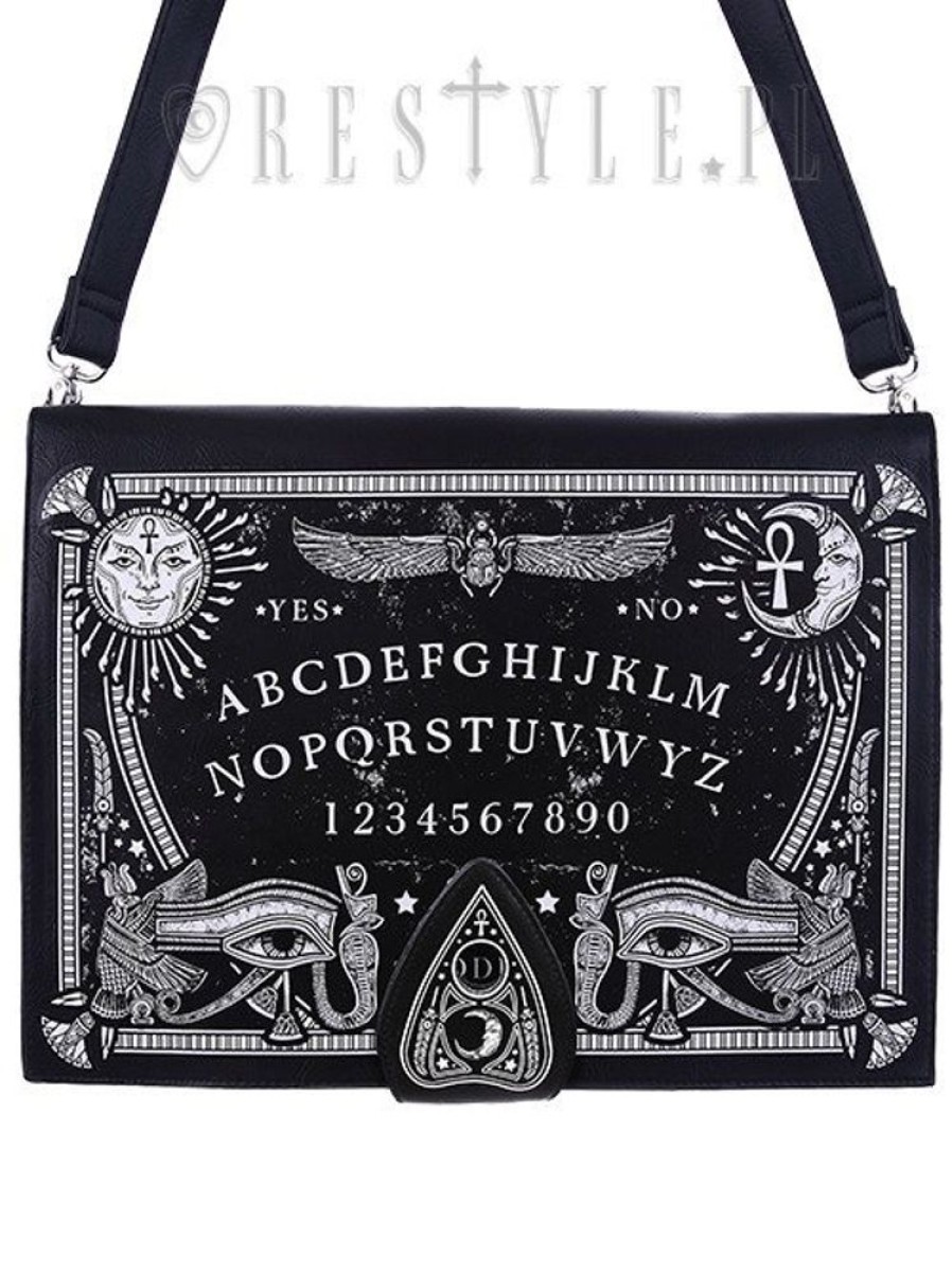 Handbags Restyle | Black Gothic, Occult Handbag, Spirit Board, Planchette "Ouija Board Bag"