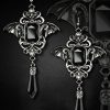 Jewellery Restyle | Gothic Earrings Dark Evening "Gothic Bats - Black"