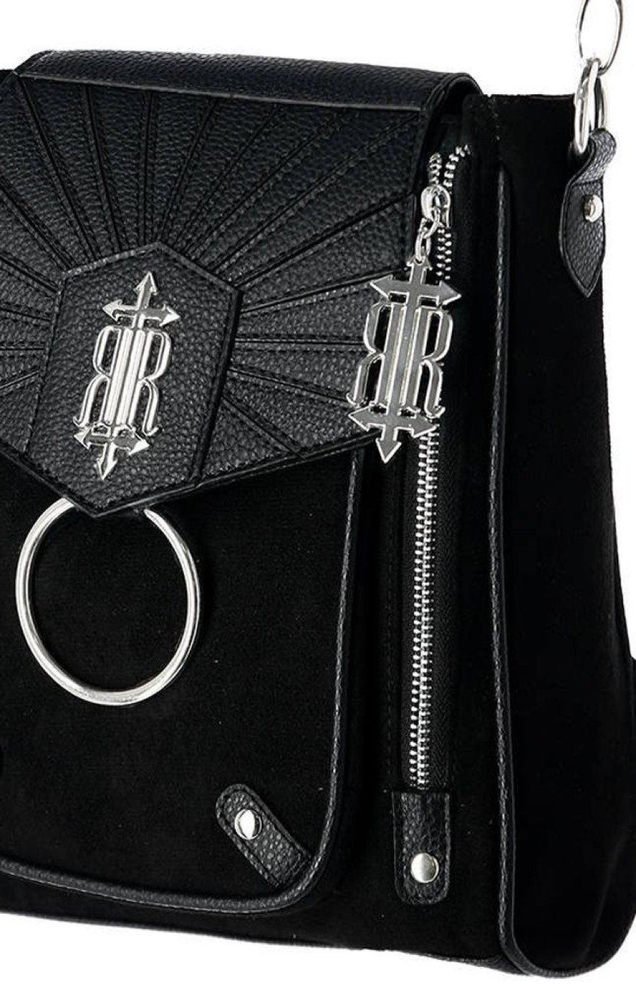 Backpacks Restyle | Circe Backpack And Bag In One, Logo Gothic Purse