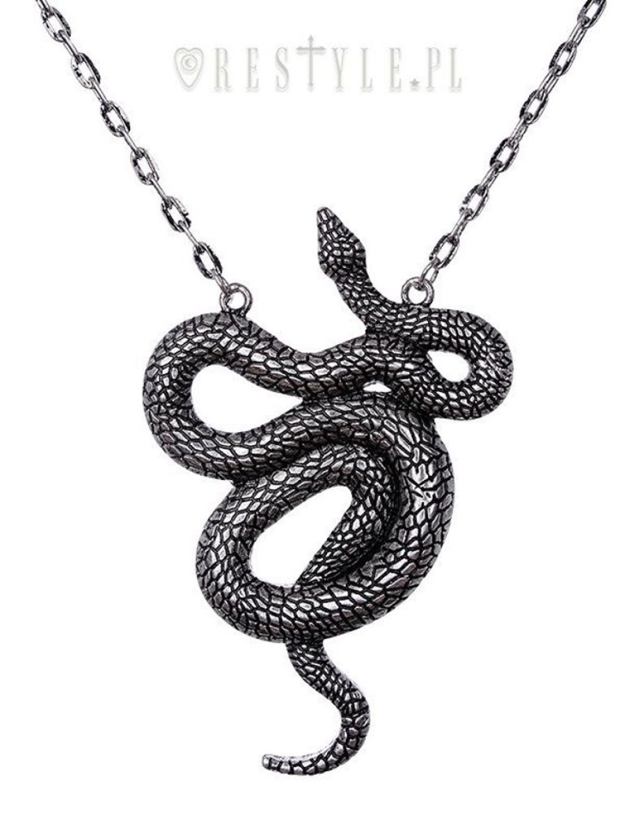 Jewellery Restyle | Satanic Pendant, Occult Jewellery, Serpentine Choker "Snake Necklace"