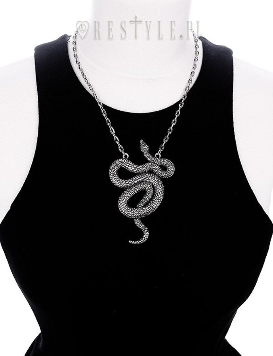 Jewellery Restyle | Satanic Pendant, Occult Jewellery, Serpentine Choker "Snake Necklace"