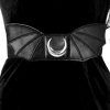 Accessories Restyle | Gothic Accessory "Moon Bat Wings Belt"