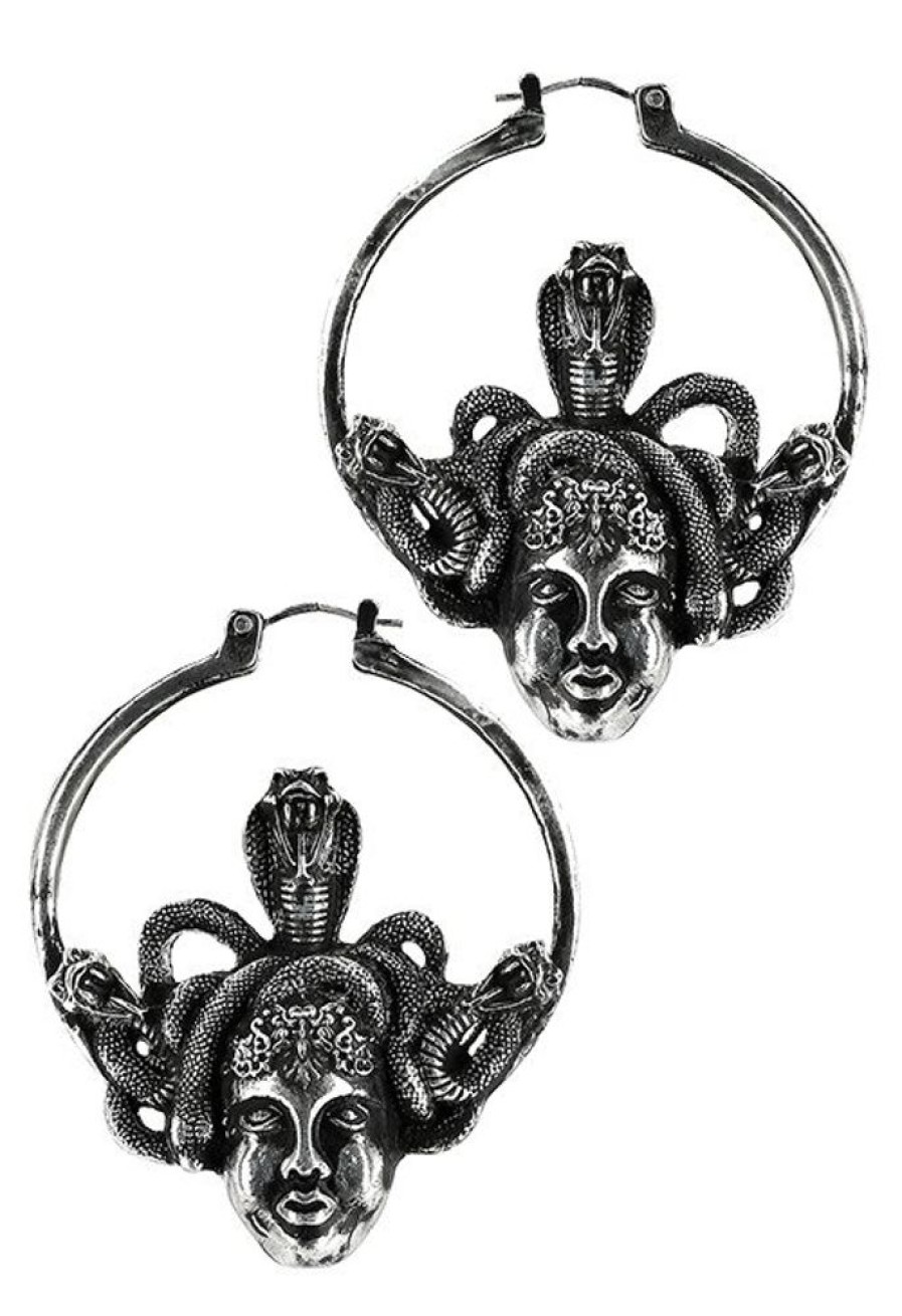 Jewellery Restyle | Medusa Silver Hoop Earrings