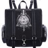 Backpacks Restyle | Black, Cat Skull, Moon, Gothic, Square Backpack "Occult Backpack"