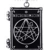 Jewellery Restyle | Locket Pendant, Book Shaped Necklace, Occult Jewellery, Crescent "Necronomicon Book"