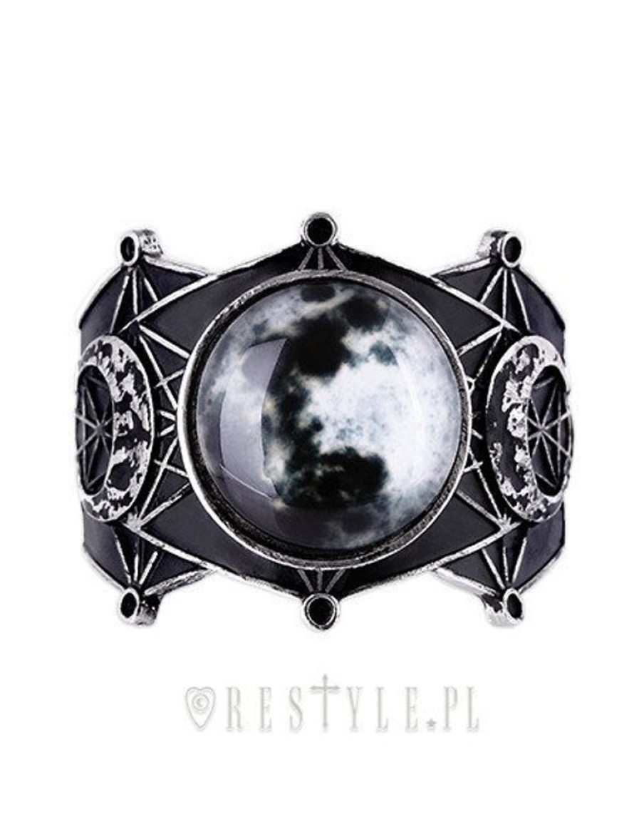 Jewellery Restyle | Wide Bangle, Full Moon, Moon Phases, Crescent "Moon Geometry Bracelet"