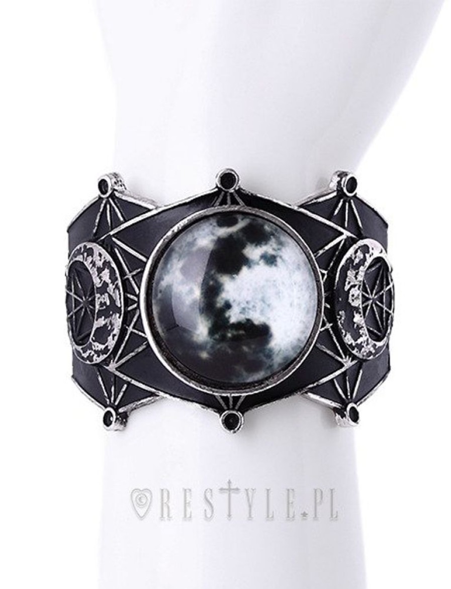 Jewellery Restyle | Wide Bangle, Full Moon, Moon Phases, Crescent "Moon Geometry Bracelet"