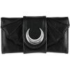 Handbags Restyle | Bat Wings Wallet Pu Crescent Gothic Moon Purse