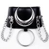 Accessories Restyle | Black Gothic Moon Choker "Iron Moon Collar"