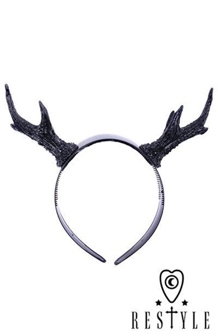 Accessories Restyle | Gothic Headpiece, Black Antlers, Deer Antlers Headband