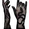 Accessories Restyle | Cathedral Snake Mesh Gloves