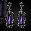 Jewellery Restyle | Evening, Victorian Earrings "Vivian Violet" Gothic Romantic Jewellery