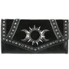 Handbags Restyle | Triple Goddess Wallet Gothic Moon And Sun