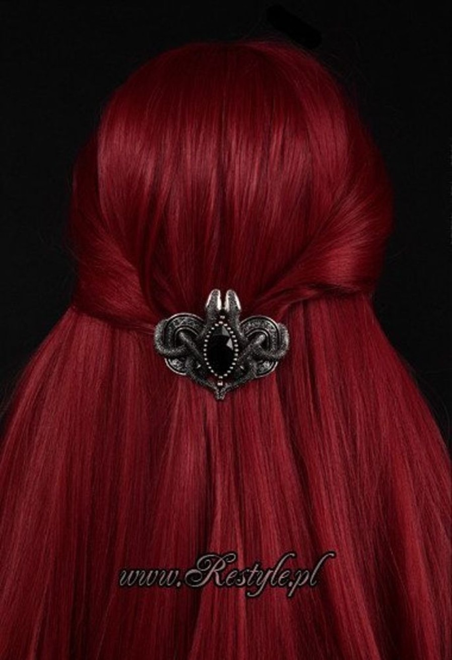 Jewellery Restyle | Gothic Hairclip Celtic Hair Barrette "Snakes Of Avalon"