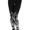 Clothes Restyle | Demonic Cat Leggings Black Gothic Leggings