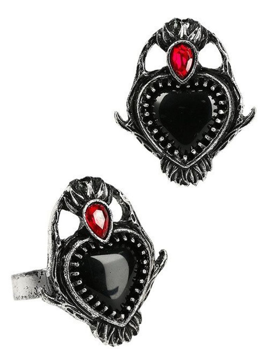 Jewellery Restyle | Sacred Heart Ring With Antler And Polished Stones