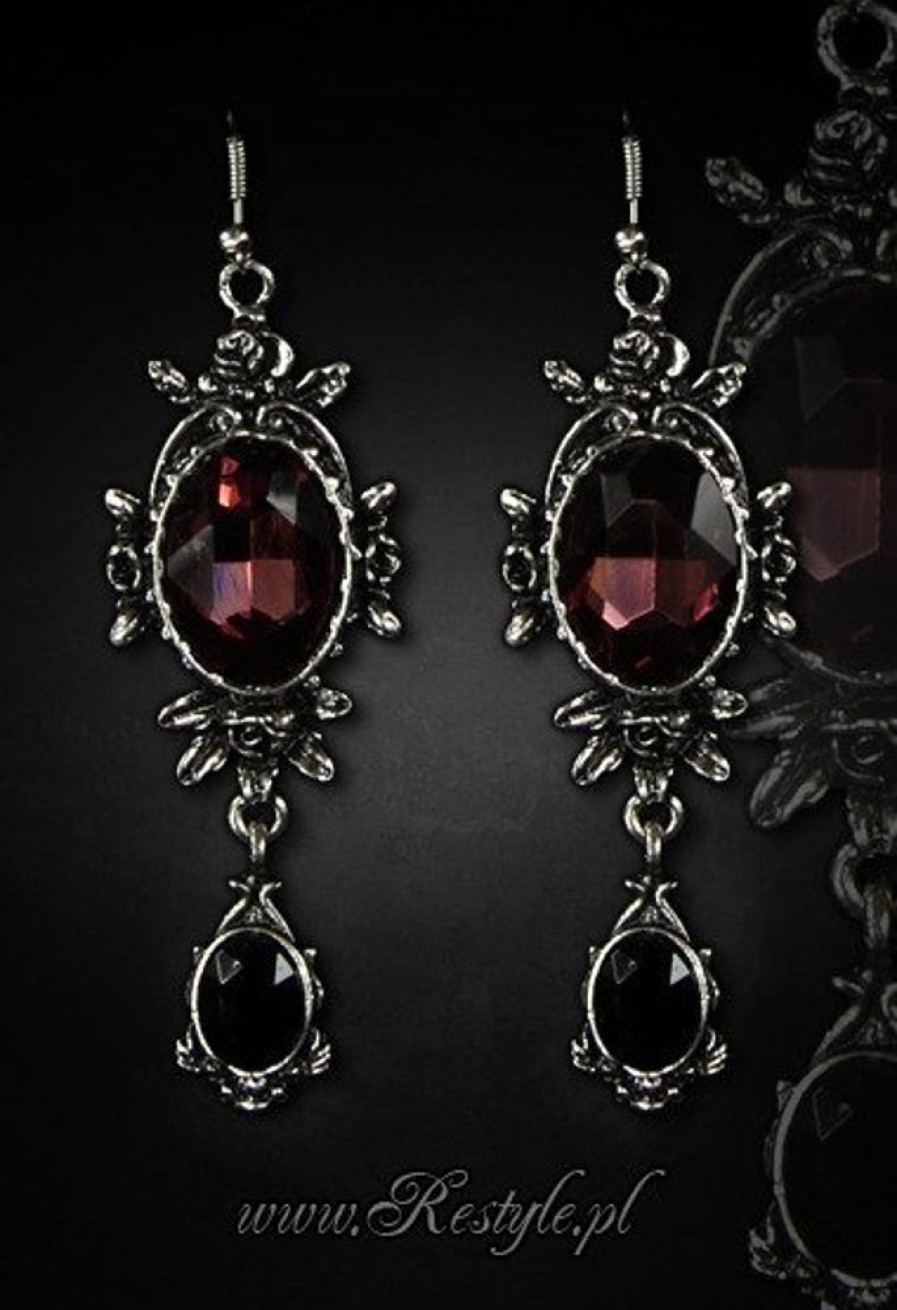 Jewellery Restyle | Evening Earrings Gothic Romantic Jewellery "Wild Roses"