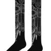 Accessories Restyle | Sacrum Over Knee Jacquard Socks