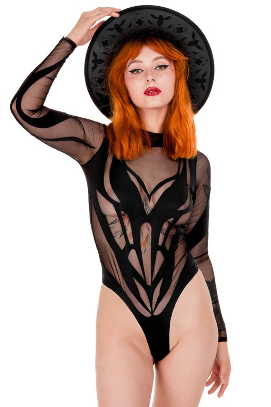 Clothes Restyle | Phoenix Bodysuit Bold Contouring Catsuit