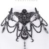 Jewellery Restyle | Gothic Necklace, Occult Jewellery, Moon Moth "Occult Moth Choker"