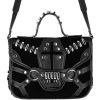 Handbags Restyle | Coffin Purse Gothic Bag With A Harness